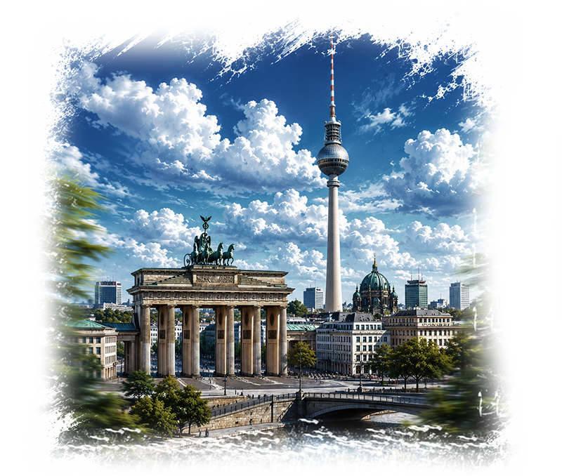 Moto tło miasto Berlin 25 #NM#